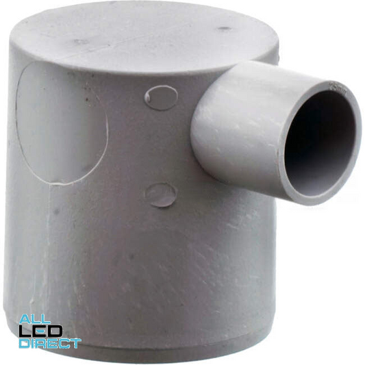 APP 25mm 1 Way Deep Round Junction Box - Green Star Certified