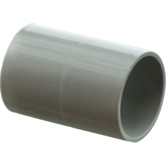 APP 32mm Medium Duty Plain to Plain Conduit Coupling Grey Each - Green Star Certified