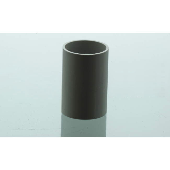 APP 40mm Medium Duty Plain to Plain Conduit Coupling Grey - Green Star Certified