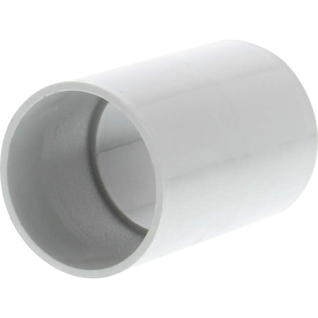 APP 50mm Medium Duty Plain to Plain Conduit Coupling Grey Each - Green Star Certified