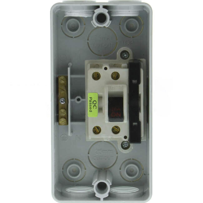 Hager 40 Amp 2 Pole IP66 Industrial Isolator