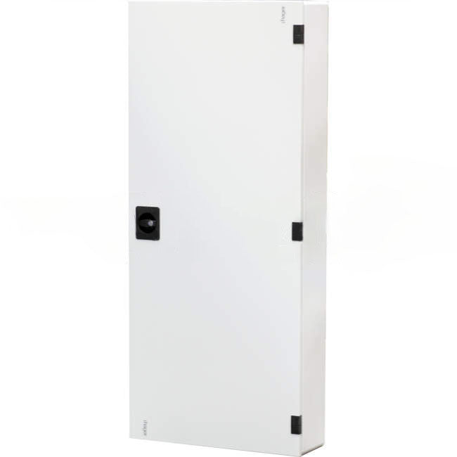 Hager 60 Pole APEXPLUS Distribution Board With 250 Amp Chassis & Isolator Main Switch IP43