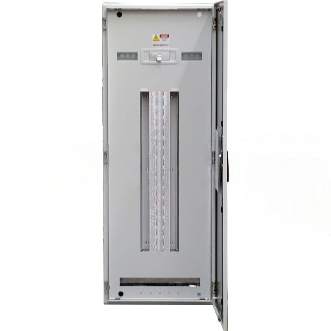 Hager 96 Pole ELITE Distribution Board With 250 Amp Chassis & Isolator Main Switch IP66