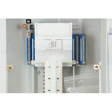 Hager 36 Pole INVICTA Distribution Board With 160 Amp Chassis & Isolator Main Switch IP30