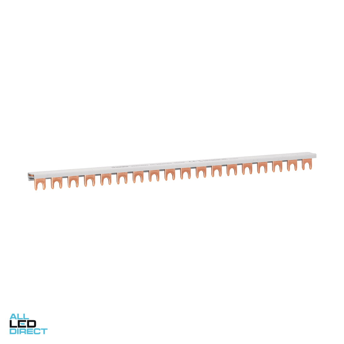 Hager 80 Amp Insulated Fork Busbar 1 Pole 18 Module ALL LED Direct