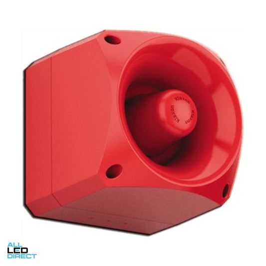 NHP Sounder 110 Volts AC to 240 Volts AC 105dB IP66 Red ALL LED Direct