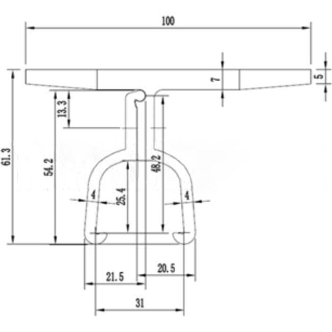 Powerwave Klip Lok Interface Kit 400/700HS