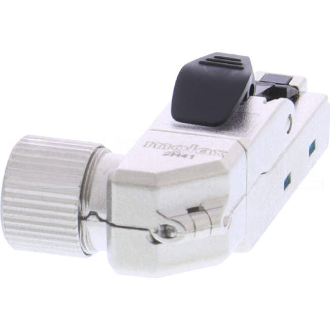 Molex Cat 6A Field Termination Plug RJ45 Right Angle