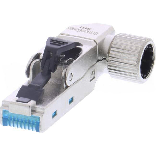 Molex Cat 6A Field Termination Plug RJ45 Right Angle