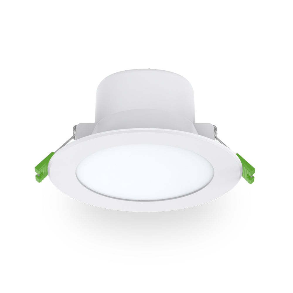 Atom 7 W 90 mm Cut Out Flush Lens Dimmable LED Downlight White 3000/4000/5700 K 20 Pack