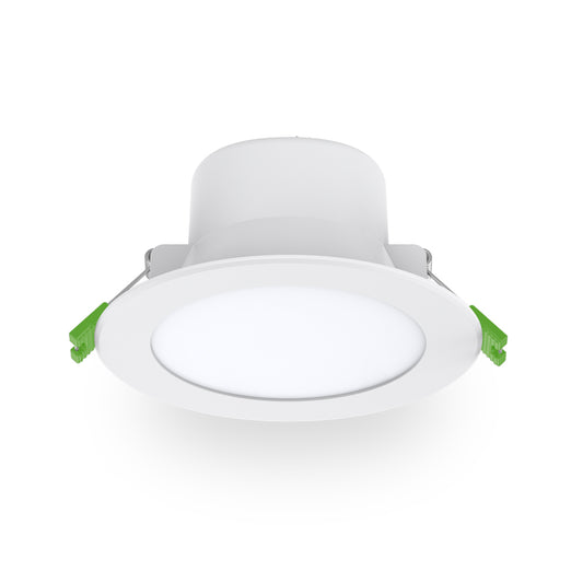 Atom 7 W 90 mm Cut Out Flush Lens Dimmable LED Downlight White 3000/4000/5700 K 20 Pack