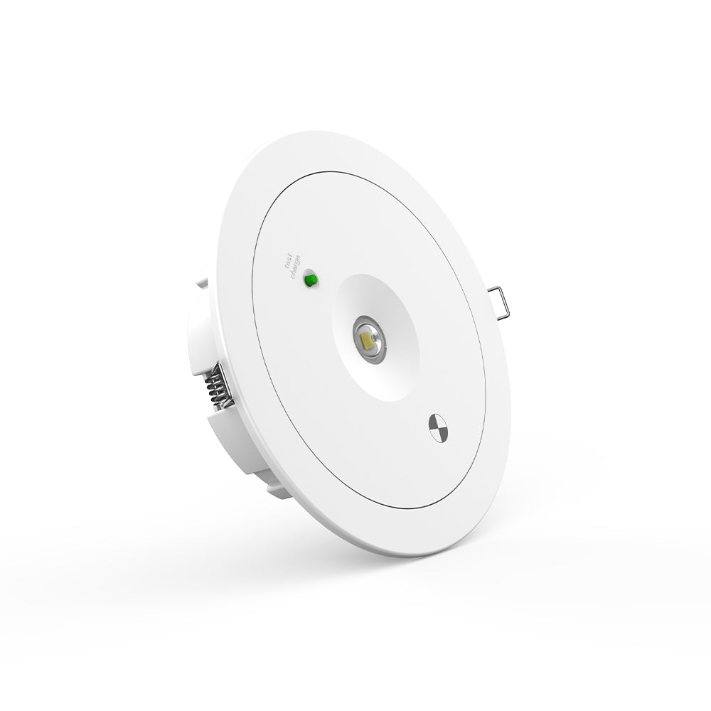 Ektor SLIMFIRE ONE LED D50 Non Maintained Recessed Emergency Light IP44