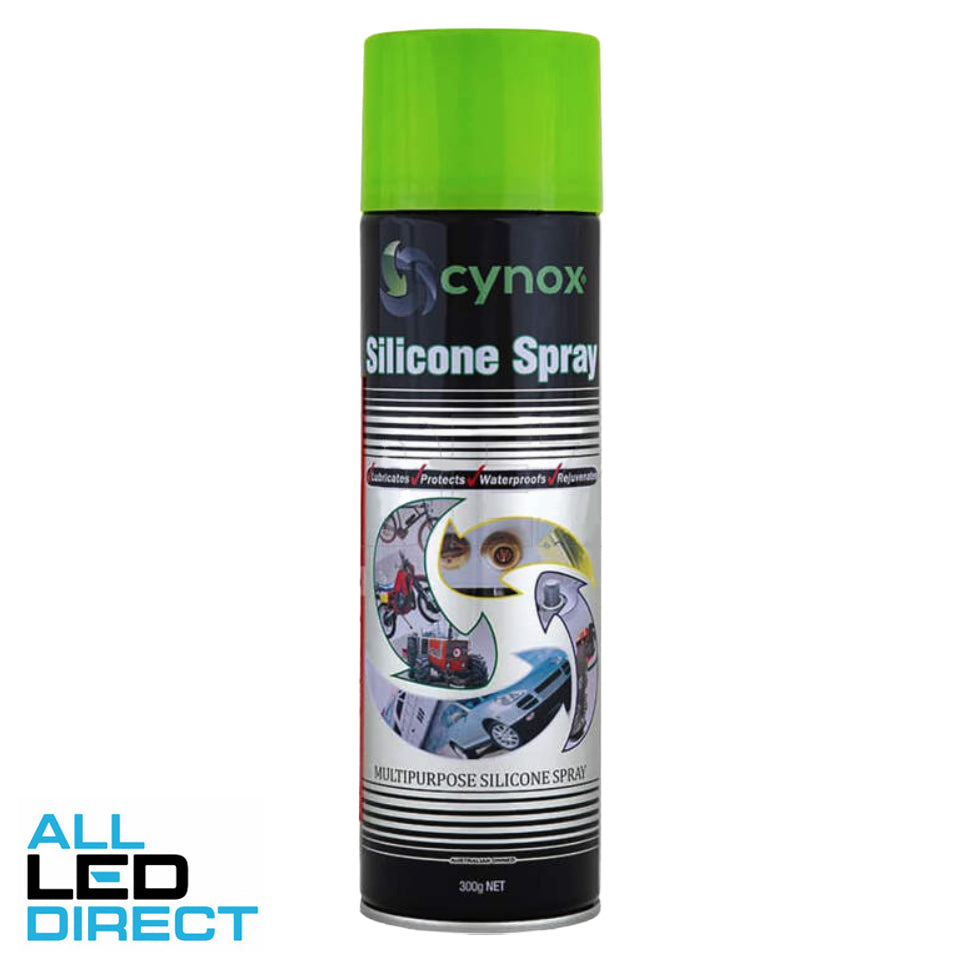 SILVER ZINC Aerosol Cynox Silicon Spray 300g