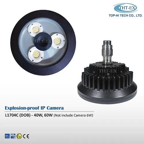 Explosion-proof LED Light with IP Camera L1704C DOB