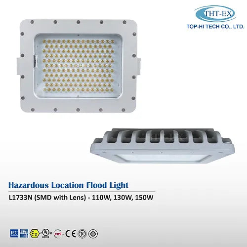 Hazardous Location Flood Light L1733N SMD with Lens