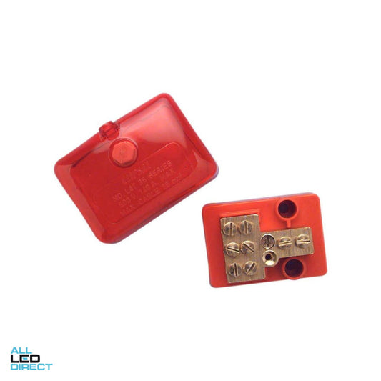 Clipsal 140 Amp 4 Hole Active Neutral Link T-Type Red