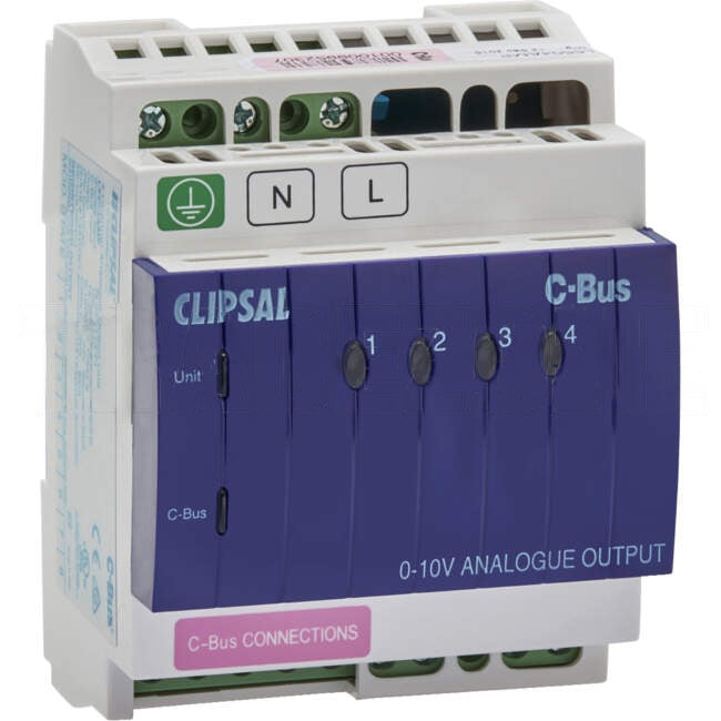 Clipsal C-Bus Analog 4 Channel Output Unit