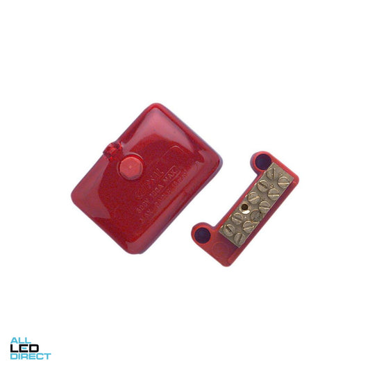Clipsal 5 Hole Neutral Link 100 Amp Complete With 5 x 16mm Red