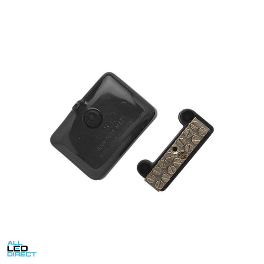 Clipsal 7 Hole Neutral Link 100 Amp Complete With 7 x 16mm Black