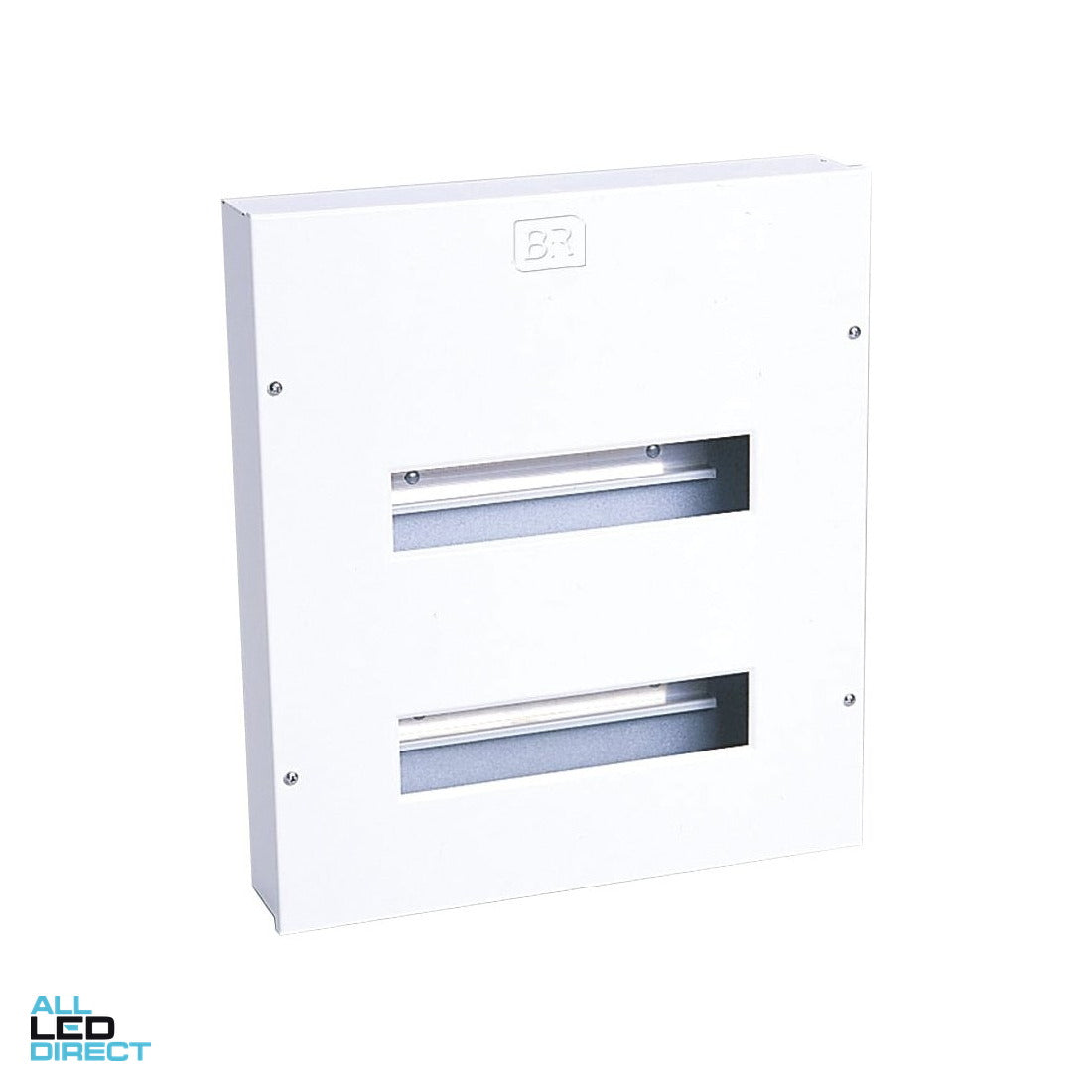 B&R 24 Pole Metal Surface Mounted Swtichboard