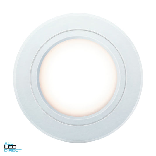 HPM 15 W 92 mm Cut Out Dimmable LED Fixed Downlight White 4000 K 980lm ALL LED Direct