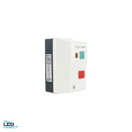 Schneider DOL Starter 2.2KW 415 Volt AC With 3.7-5.5 Amps Thermal Overload ALL LED Direct