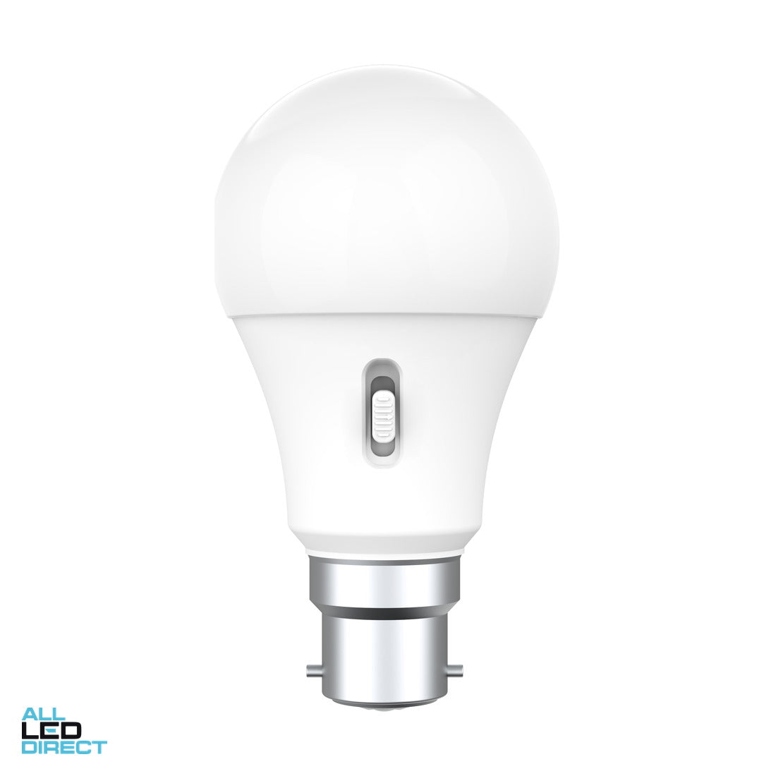 SAL 10 W GLS Style Opal LED Globe With BC/B22 Connection Tri Colour ALL LED Direct