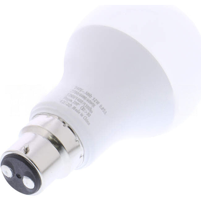 SAL 12 Watt GLS Style Opal LED Lamp With BC/B22 Connection With Switchable Kelvin Ratings