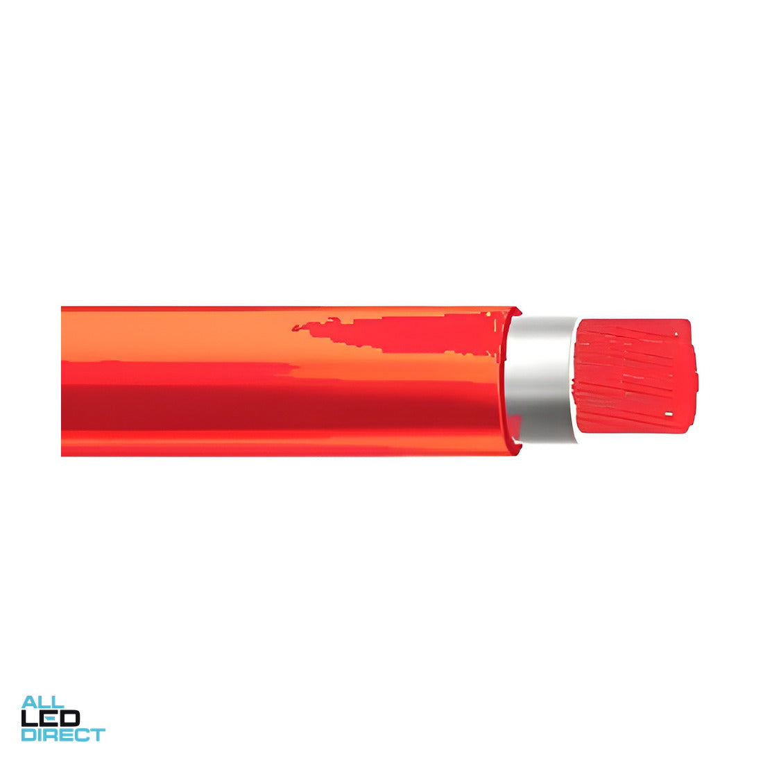Elcon Cables 10mm LHDN 110 Degrees Single Core Double Insulated Power Flex Cable 0.6/1kV Red Per Metre ALL LED Direct