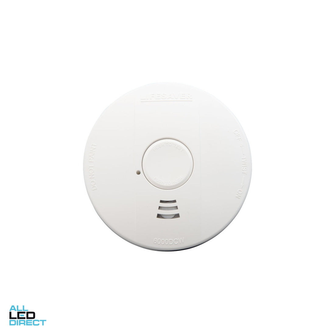 PSA Surface Mounted Wireless Interconnected Smoke Alarm With Lithium Battery Backup ALL LED Direct