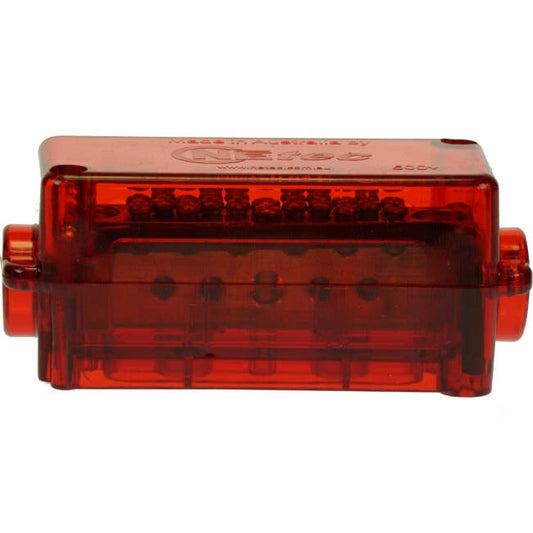 B&R 13 Hole Cable Link Red Suitable For Up To 150mm Cable 400 Amp