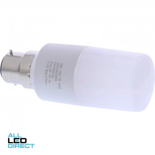 SAL 9 Watt 40mm Dimmable Tubular LED Lamp With BC/B22 Connection with Switchable Kelvin Outputs