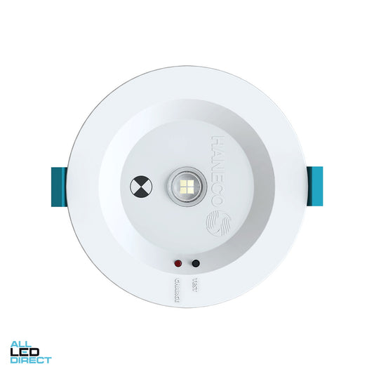Haneco LUME 5700 K 300lm D40 Non Maintained LED Emergency Luminaire ALL LED Direct