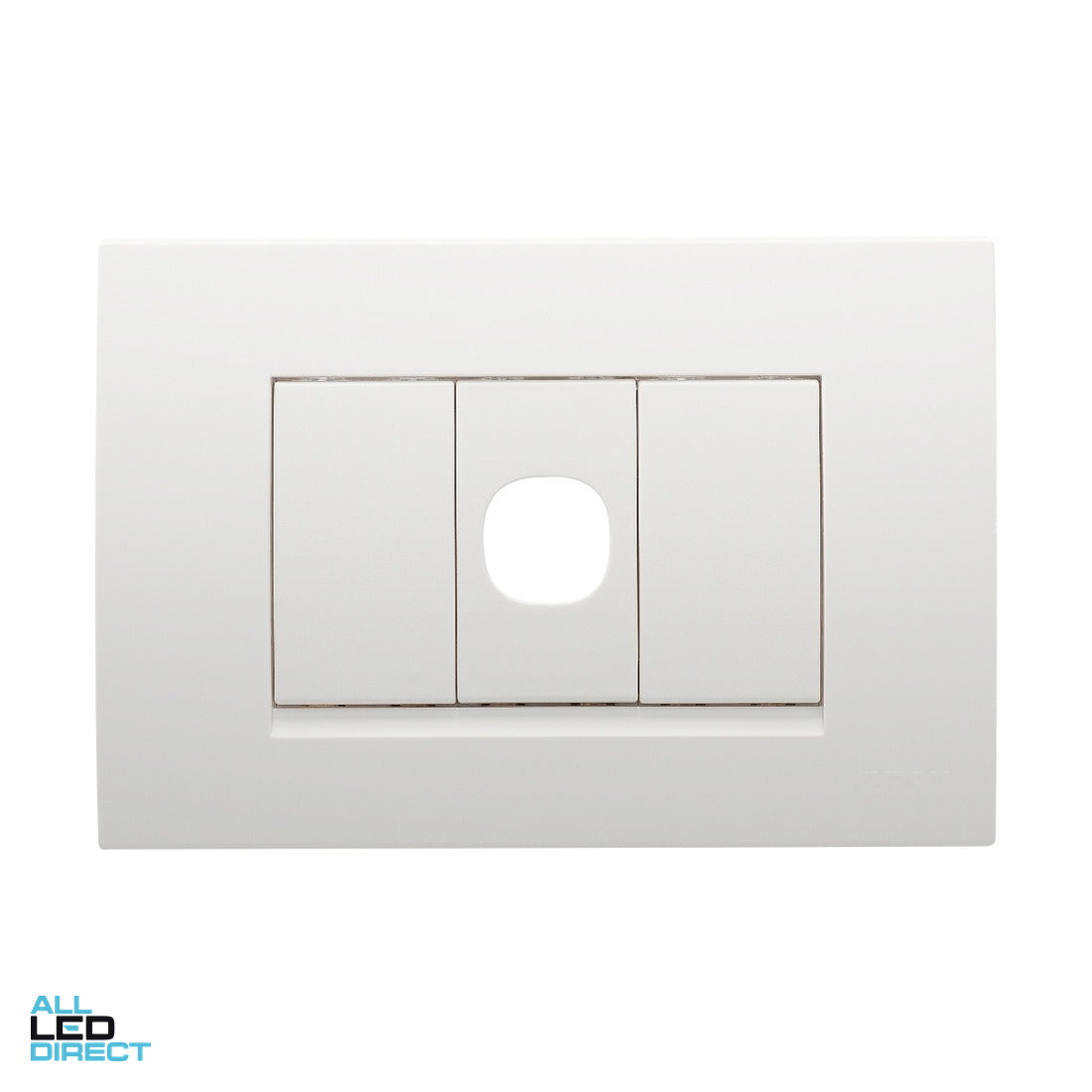 Clipsal 1 Gang MODENA 8000 SERIES 30 Mech Series Switch Grid ALL LED Direct