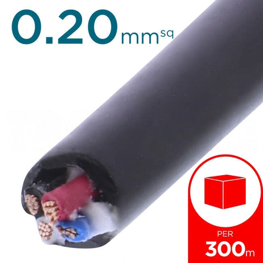 Garland 14/0.20 mm 4 Core Jelly Filled Security Cable 300 Metre Pull Box