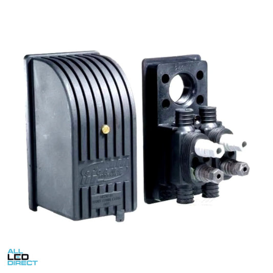 Sicame Single Phase Mains Box MCB Series 2 x HSC435AE QLD Approved Suitable For 6mm to 35mm Cable ALL LED Direct