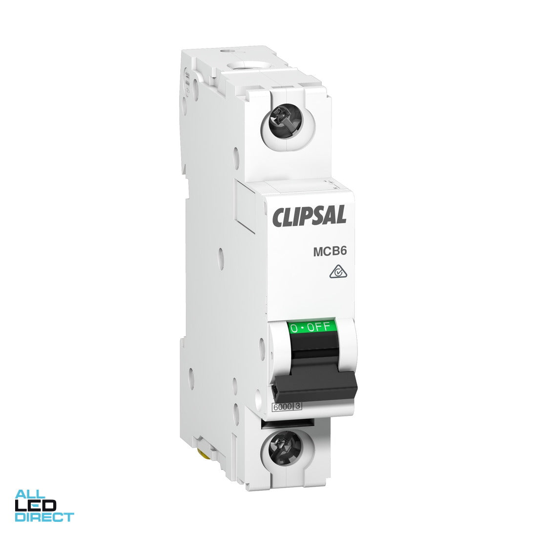 Clipsal 50 Amp Miniature Circuit Breaker MCB C Curve 1 Pole 6kA ALL LED Direct