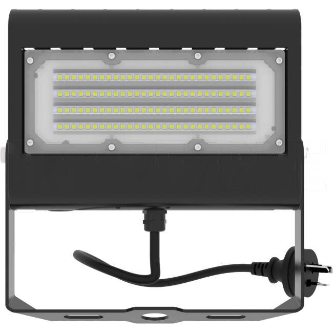 M-Elec 50 Watt NOX5 V4 Weatherproof IP65 LED Floodlight Black 5700k 6484lm