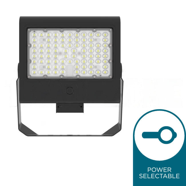 M-Elec 80 Watt NOX8 V4 Weatherproof IP65 LED Floodlight Black 5700k 11874lm