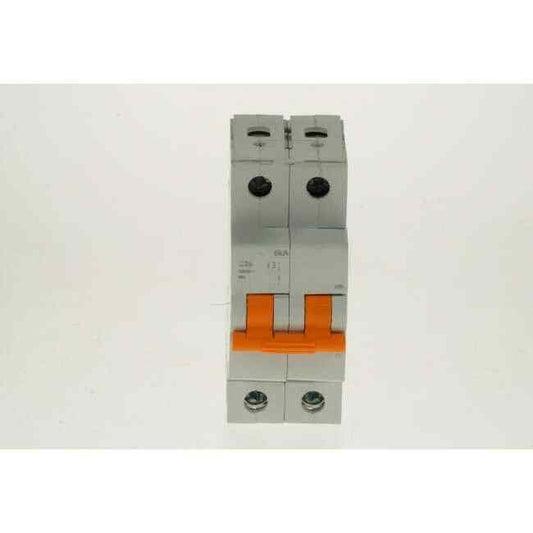 NHP 20 Amp MOD6 Miniature Circuit Breaker MCB C Curve 2 Pole 6kA - Default Title (MOD6220)