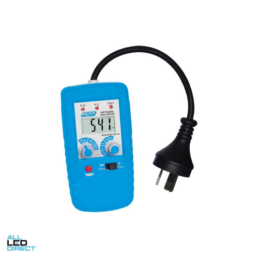 Major Tech Trip Time RCD/ELCB Tester ALL LED Direct
