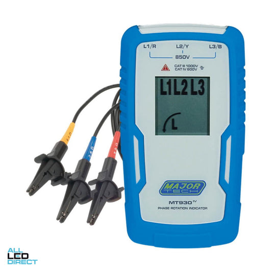 Major Tech Phase Rotation Test Meter