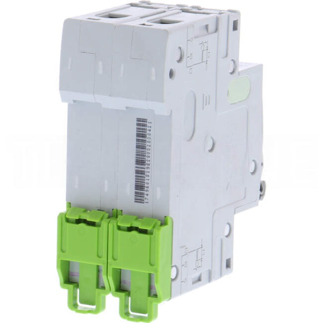 Noark 50 Amp DC EX9BP Miniature Circuit Breaker MCB 2 Pole K Curve 10kA