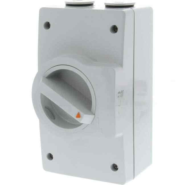 NHP 40 Amp 3 Pole 500 Volt AC IP66 Large N-Line Industrial Isolator - Default Title (NL340L)