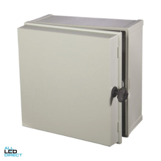 NHP 300mm x 300mm x 180mm NLINE ABS Wall Mount Enclosure IP65 Grey ALL LED Direct