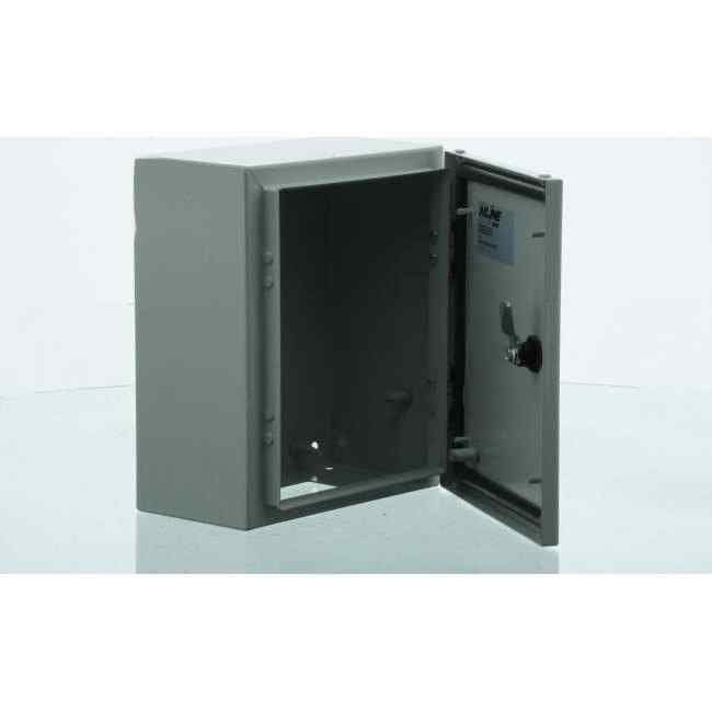 NHP N-Line 250mm W x 300mm H x 155mm D  Steel IP66 Enclosure Grey - Default Title (NLS0302515)