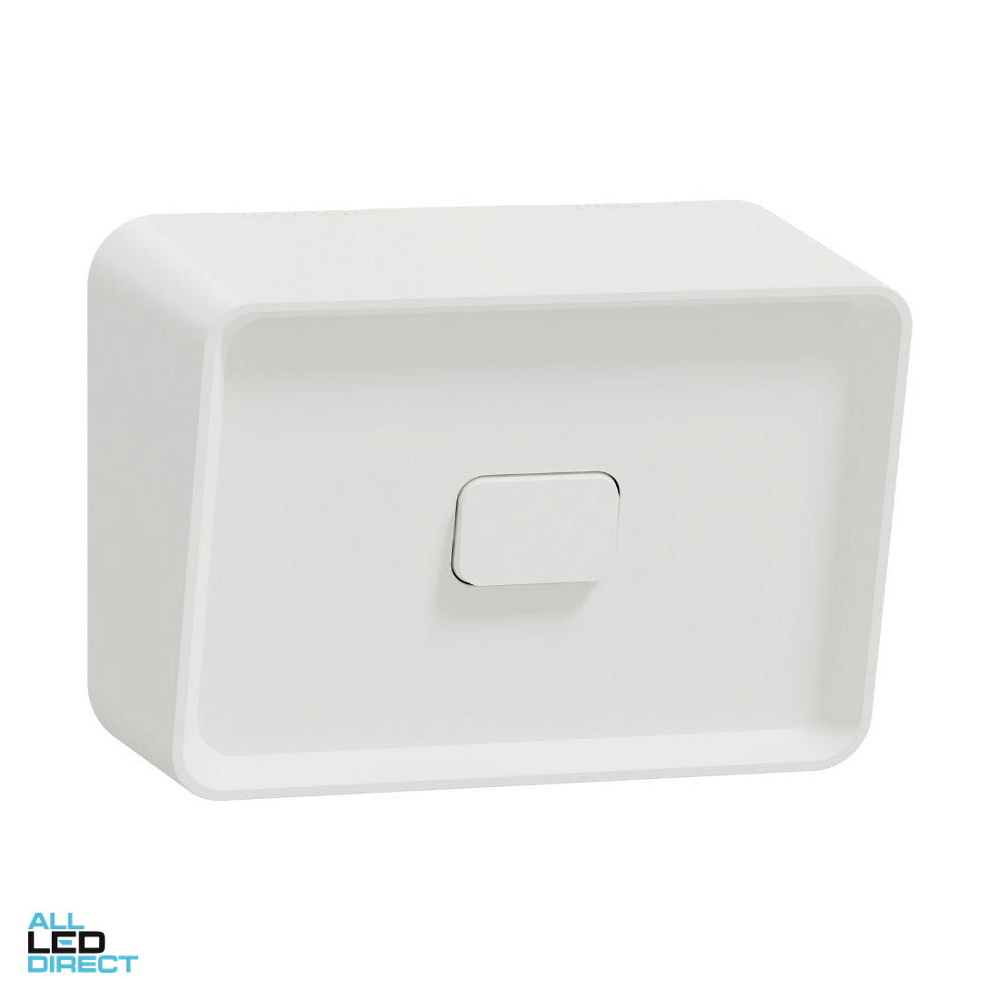 Clipsal 20 Amp 16AX 1 Gang ICONIC OUTDOOR Weatherproof IP56 Switch Extra Vivid White