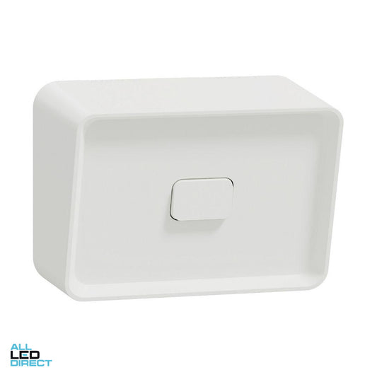 Clipsal 20 Amp 16AX 1 Gang ICONIC OUTDOOR Weatherproof IP56 Switch Extra Vivid White