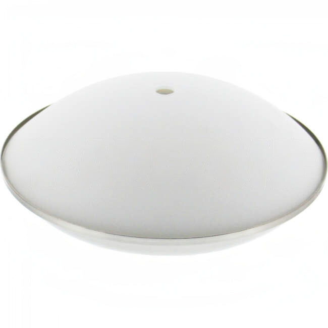 Clipsal LUMINAIRE Oyster Ceiling Fan Light With ES/E27 Connection Fitting Only Stainless Steel