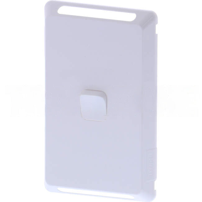 Clipsal 1 Gang PRO Series Vertical Internal Rocker Switch Cover Plate White